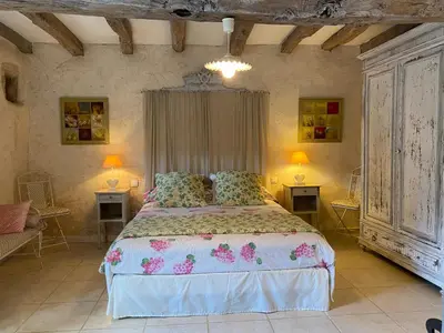 Un ou plusieurs lits dans un hébergement de l'établissement La Maison de Margot