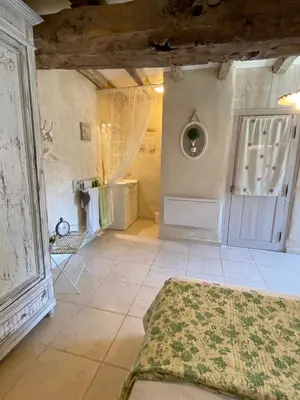 Un ou plusieurs lits dans un hébergement de l'établissement La Maison de Margot
