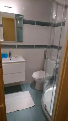 Salle de bains dans l'établissement Sur Le Vieux Port Appartement Vue Sur Mer