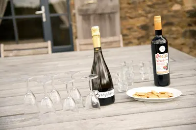 Boissons dans l'établissement Gîtes la Bréjolière