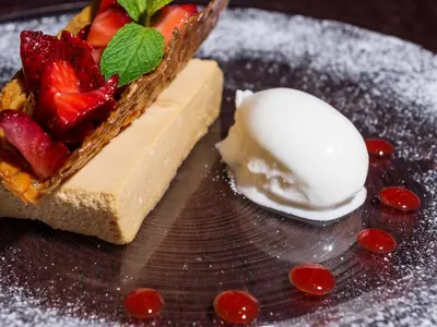 Nourriture dans l'hôtel ou à proximité