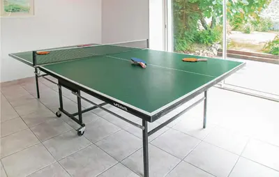 Tennis de table au sein de l'établissement 4 Bedroom Amazing Home In Champmillon ou à proximité