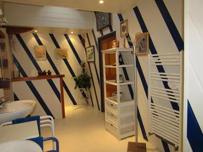 Coin salon dans l'établissement La Piaule
