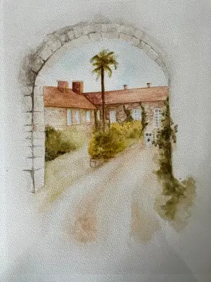 Plan de l'établissement Le Vieux Château de Saint Martin-Lars