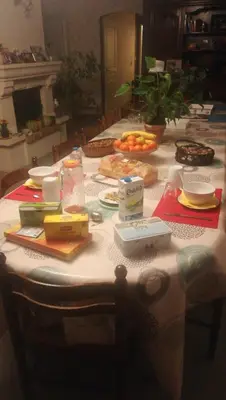 Nourriture dans le B&B/chambre d'hôtes ou à proximité