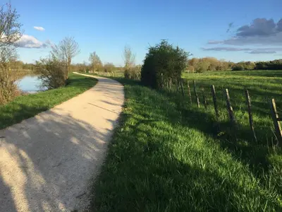Paysage naturel près de la maison de vacances