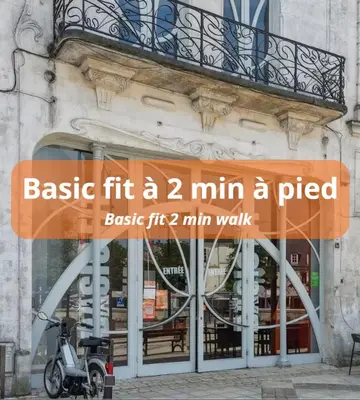 Plan de l'établissement Cit'Hotel Le Cheval Blanc, Cognac Centre