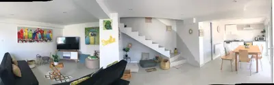 Télévision ou salle de divertissement dans l'établissement CosyHome Site du Futuroscope