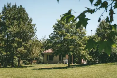 Jardin de l'établissement Terres de France - Moncontour Active Park