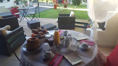 Nourriture dans le B&B/chambre d'hôtes ou à proximité