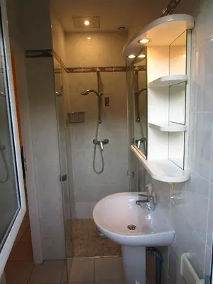 Salle de bains dans l'établissement Locatlantique
