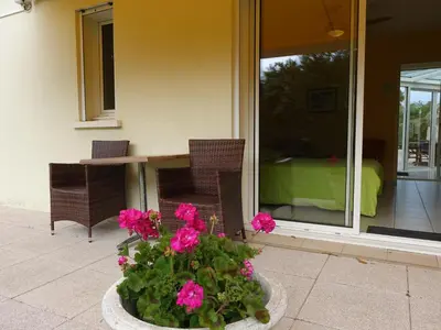 Balcon ou terrasse dans l'établissement Locatlantique