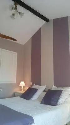 Un ou plusieurs lits dans un hébergement de l'établissement Manoir de Vilaines