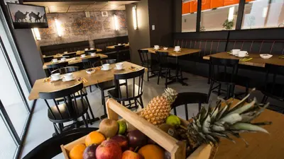 Nourriture dans l'hôtel ou à proximité