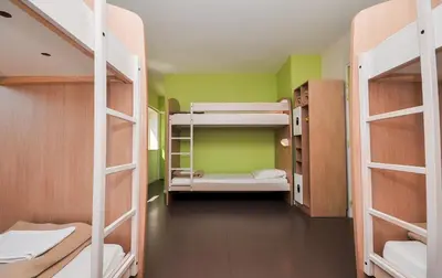 Un ou plusieurs lits dans un hébergement de l'établissement Auberge de jeunesse Rochefort