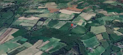 Vue panoramique sur l'établissement Chambre d'Hôtes le Gachignard