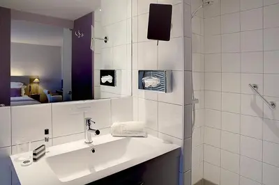 Salle de bains dans l'établissement Best Western Hotel de la Breche