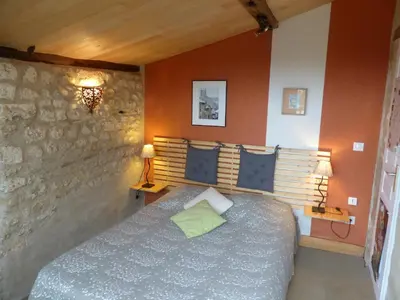 Un ou plusieurs lits dans un hébergement de l'établissement La Maison Rouge