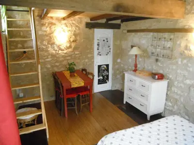Un ou plusieurs lits dans un hébergement de l'établissement La Maison Rouge