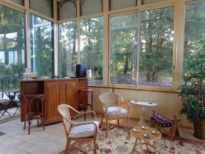 Jardin de l'établissement La Maison Ribotteau