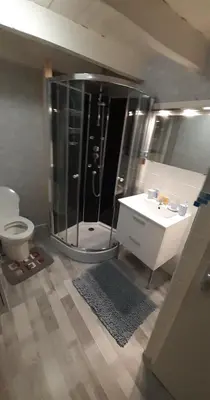 Salle de bains dans l'établissement La Chapelle