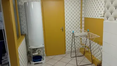 Salle de bains dans l'établissement La Chapelle