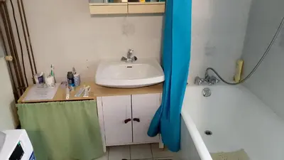 Salle de bains dans l'établissement La Chapelle