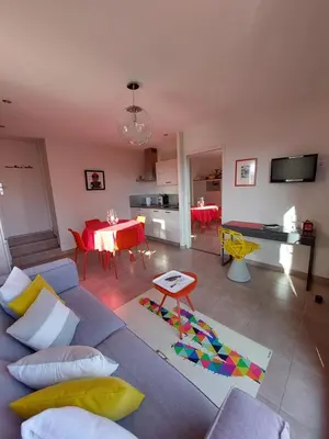 Télévision ou salle de divertissement dans l'établissement AU GRAIN D'ORGE