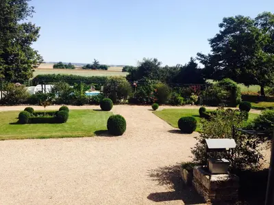 Jardin de l'établissement Château d'Avanton