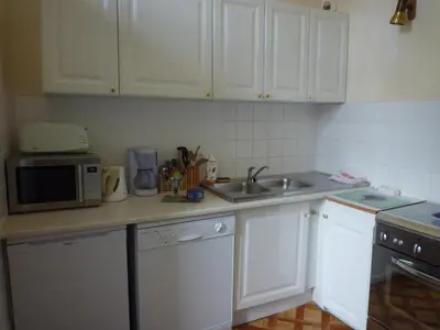 Cuisine ou kitchenette dans l'établissement Château d'Avanton