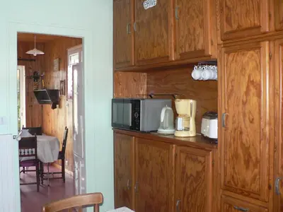 Cuisine ou kitchenette dans l'établissement Clo Hujobe
