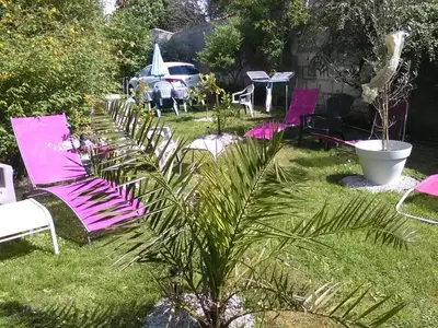 Jardin de l'établissement Le Parisien