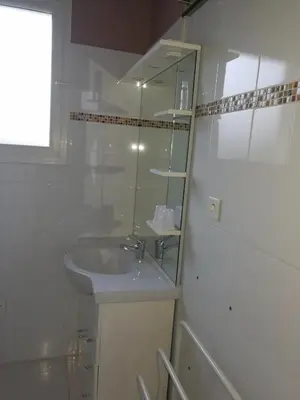 Salle de bains dans l'établissement Comme chez vous