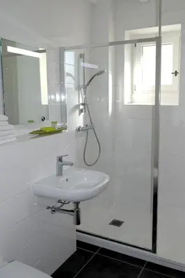Salle de bains dans l'établissement Hotel Au Marais