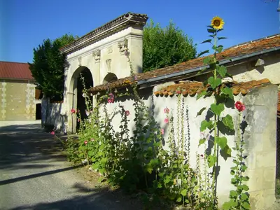 Plan de l'établissement Chambre d'Hôtes Clos des Pierres Blanches