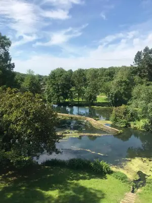 Paysage naturel près de la maison de vacances