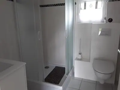 Salle de bains dans l'établissement La Turlure