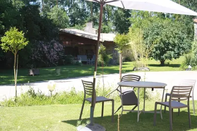 Jardin de l'établissement Gite De LA BALLADE