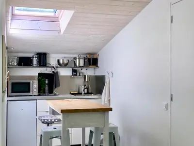 Cuisine ou kitchenette dans l'établissement 