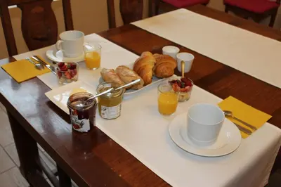 Nourriture dans le B&B/chambre d'hôtes ou à proximité