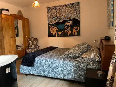 Un ou plusieurs lits dans un hébergement de l'établissement Logis de La Roche - Niort - Chauray