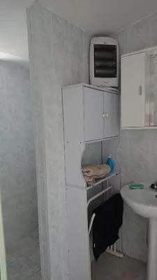 Salle de bains dans l'établissement La campagne a la mer