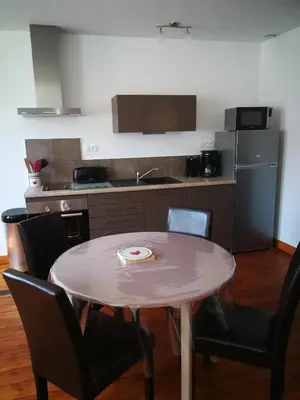 Cuisine ou kitchenette dans l'établissement beau T2 lumineux 1er etage