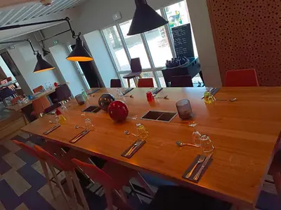 Boissons dans l'établissement Logis Hostellerie de l'Abbaye