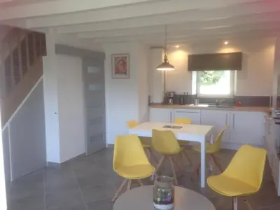 Cuisine ou kitchenette dans l'établissement Le puit du lavoir