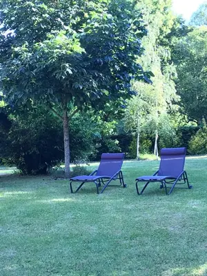 Jardin de l'établissement La Laiterie du Logis