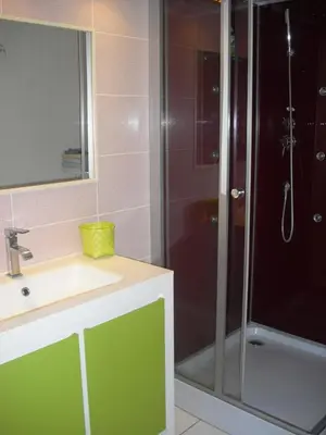 Salle de bains dans l'établissement la Grenouillette