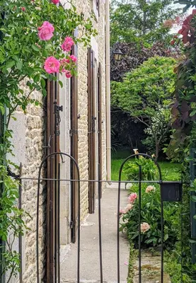 Jardin de l'établissement Gîte La Cibulle