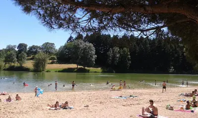 Paysage naturel près de la maison de vacances