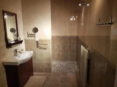 Salle de bains dans l'établissement le domaine de bellevue